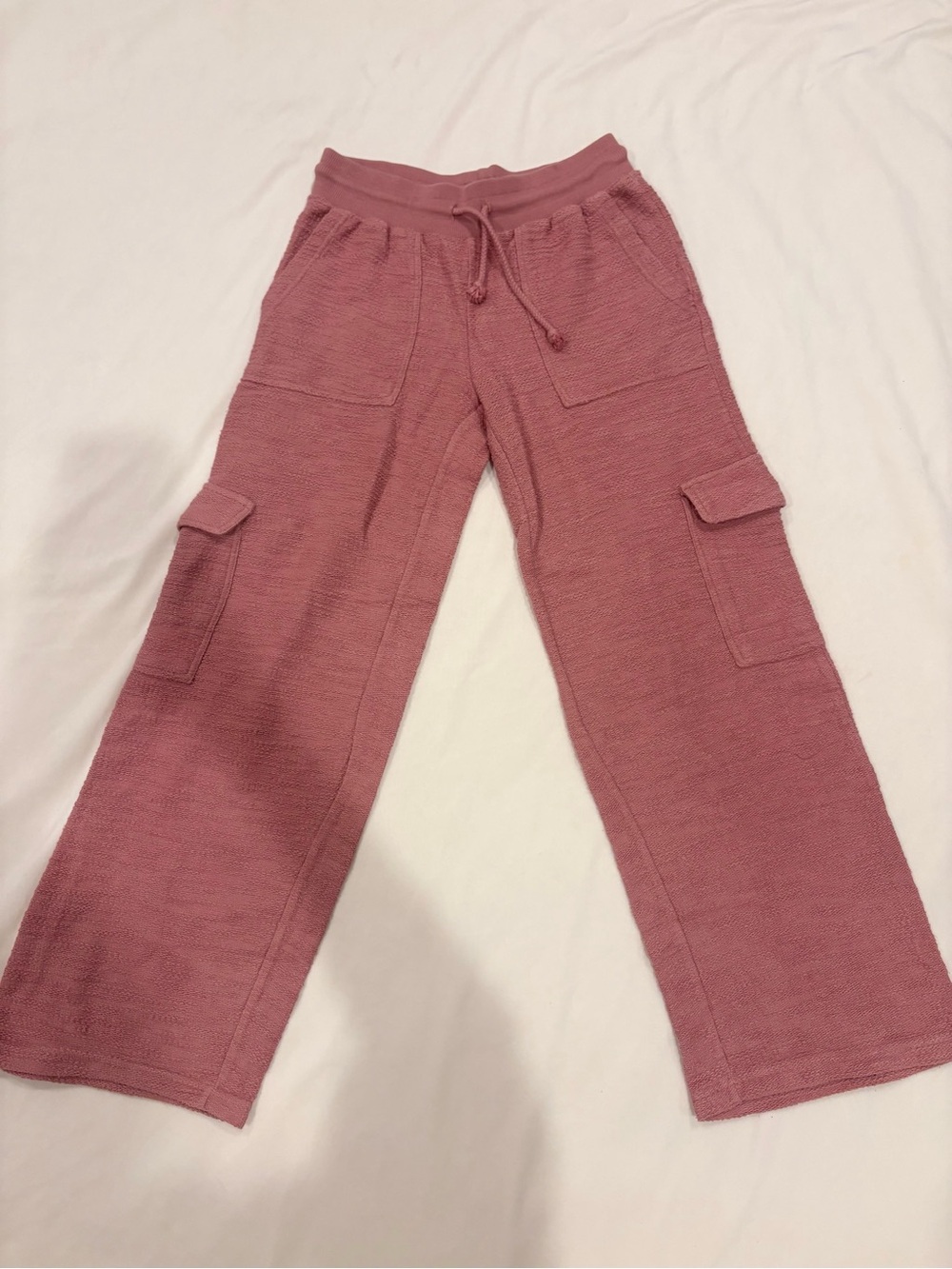 Small Roxy Off The Hook Cargo Pants-Ash Rose